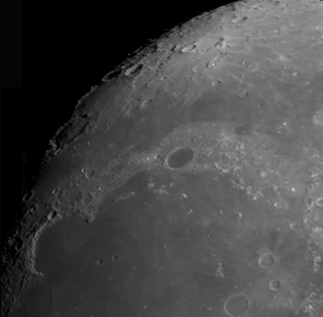 Mare Imbrium Sinus Iridium and Plato